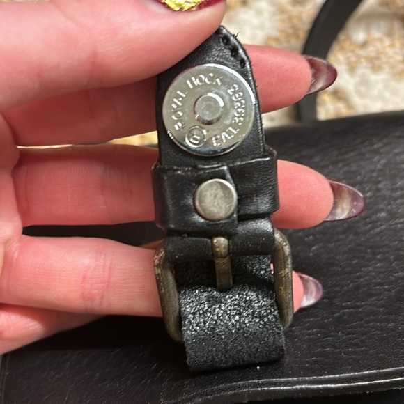 The Limited Genuine Leather Brown Crossbody Bag Purse 6”T 5”W 1”D - Picture 2 of 6